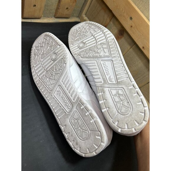 Adidas Mens White Sneakers Low-Top Size 11.5 Comfortable Casual Shoes Classic - Picture 9 of 9